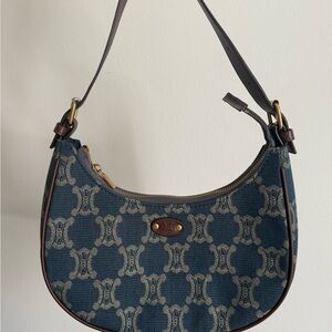 Designer Blue Patterned Women's Bag